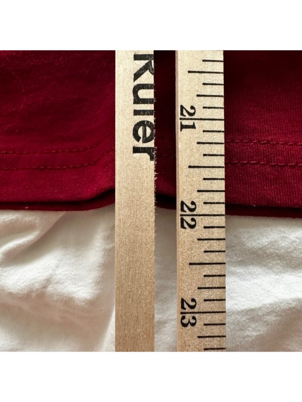 Nautica Long Sleeve Crew Neck T-Shirt Kids XL Pomegranate Red 100% Cotton NWT - Picture 10 of 12
